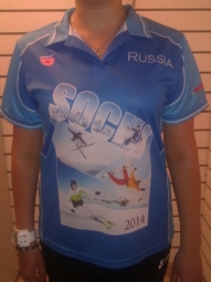 Футболка-поло "Sochi-2014"
