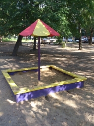 Песочница с грибком