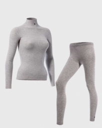 Комплект футблока с длинным рукавом и высоким воротом и леггинсы, женские