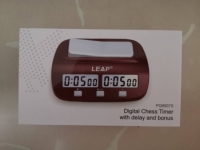 Электронные шахматные часы LEAP 9907S