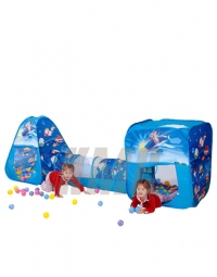 Домик игровой с туннелем