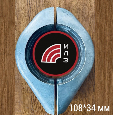 Хомут алюминиевый 108/34