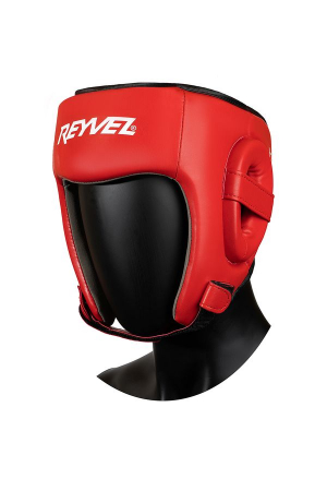 Шлем боксёрский Fight, Красный