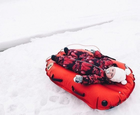 Тобогган-мини надувные санки