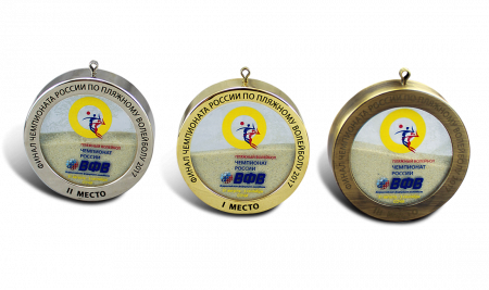 Медали по пляжному волейболу