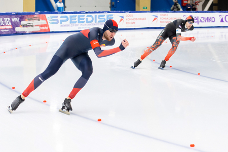 Проведение спортивных мероприятий  конькобежный спорт