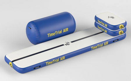 Комплект Джуниор MAX - Мат Пируэт 3х0,8х0,15м, Мини-мат Кроха 0,8х0,5х0,15м - 2шт, Цилиндр 1,25х0,6м