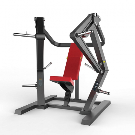 Тренажер Жим от груди широким хватом нагружаемый дисками KRAFT Fitness линии PL
