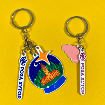 Брелок с подвесами