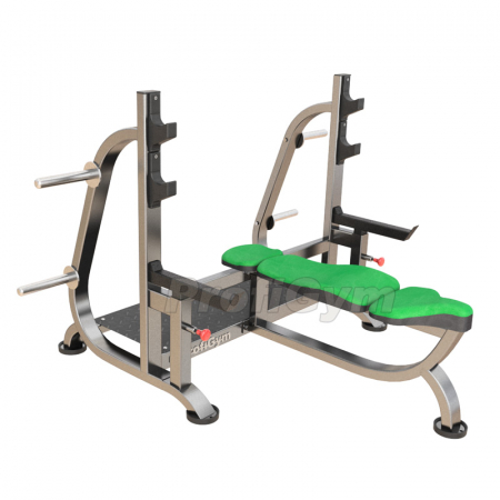 BP - 004 СКАМЬЯ ДЛЯ ЖИМА ЛЕЖА СО СТРАХОВОЧНЫМИ УПОРАМИ