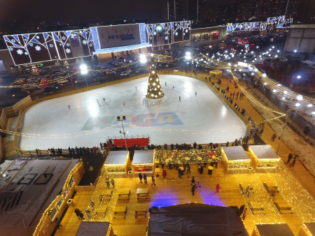 Строительство открытых ледовых катков для массового катания