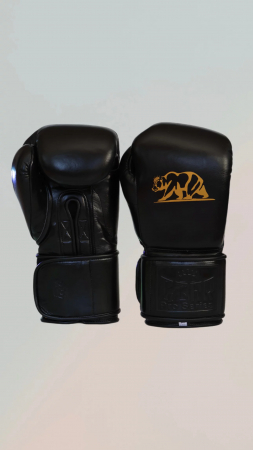 Боксерские перчатки на широкой липучке